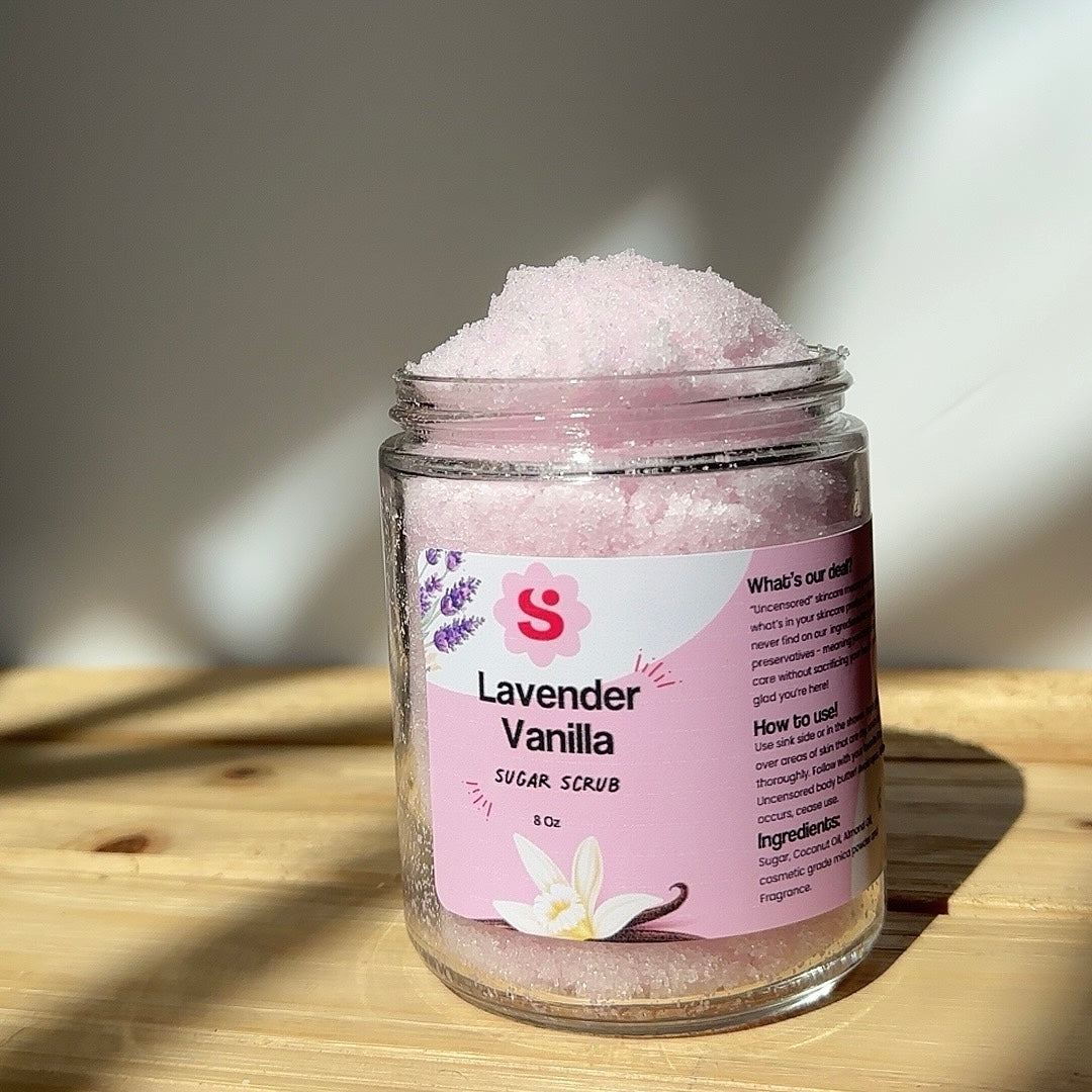 Lavender Vanilla Sugar Scrub