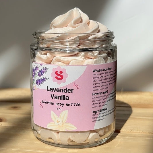 Lavender Vanilla Whipped Body Butter