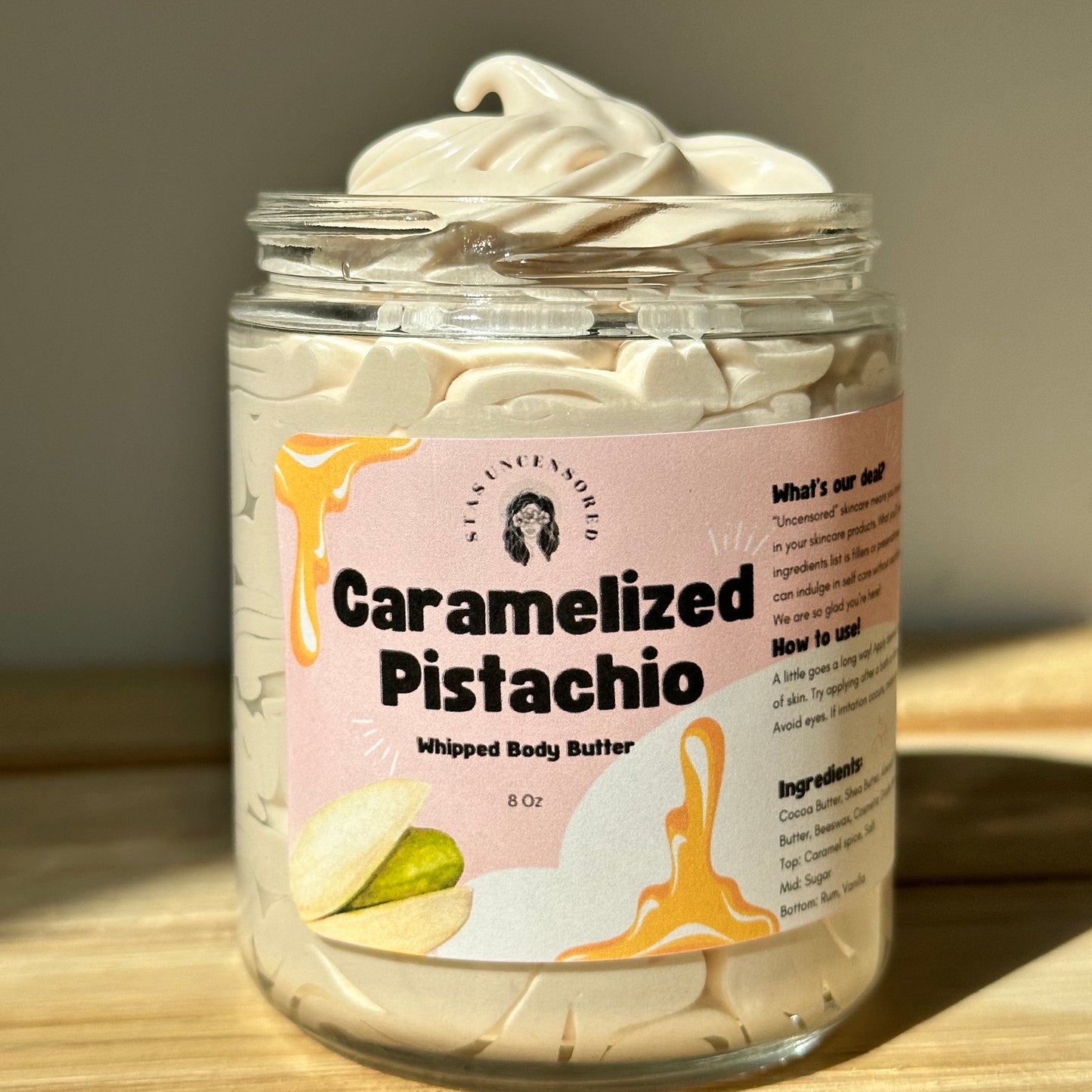 Caramelized Pistachio Whipped Body Butter