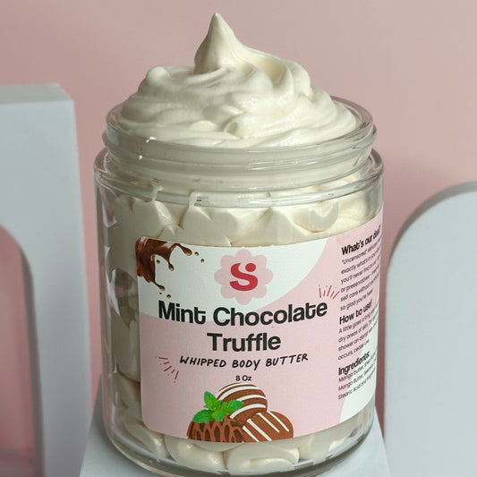 Mint Chocolate Truffle Whipped Body Butter