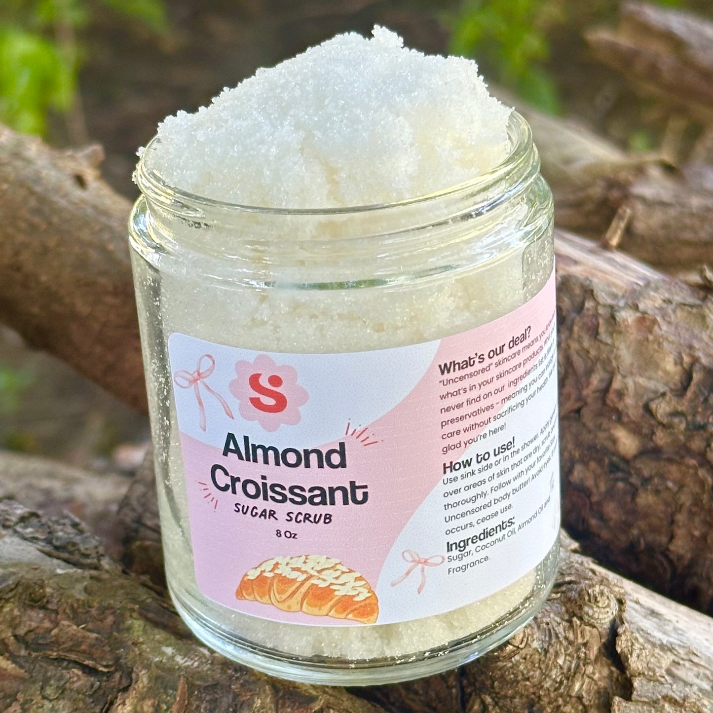 Almond Croissant Sugar Scrub