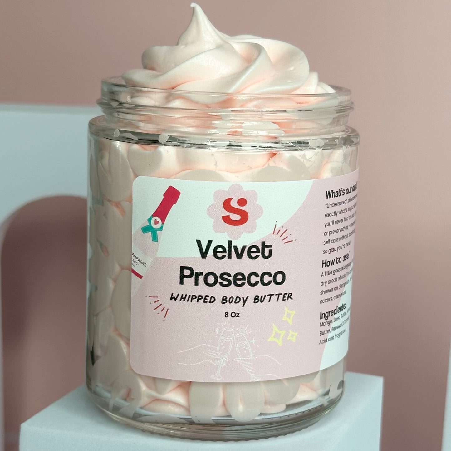 Velvet Prosecco Whipped Body Butter