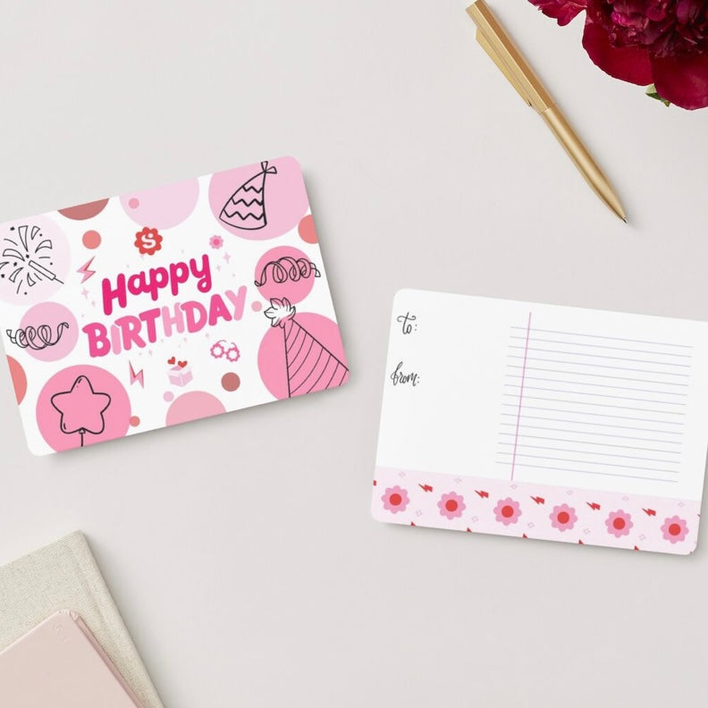 Greeting Card - HAPPY BIRTHDAY